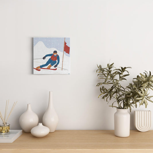 Ski Racer Wall Art