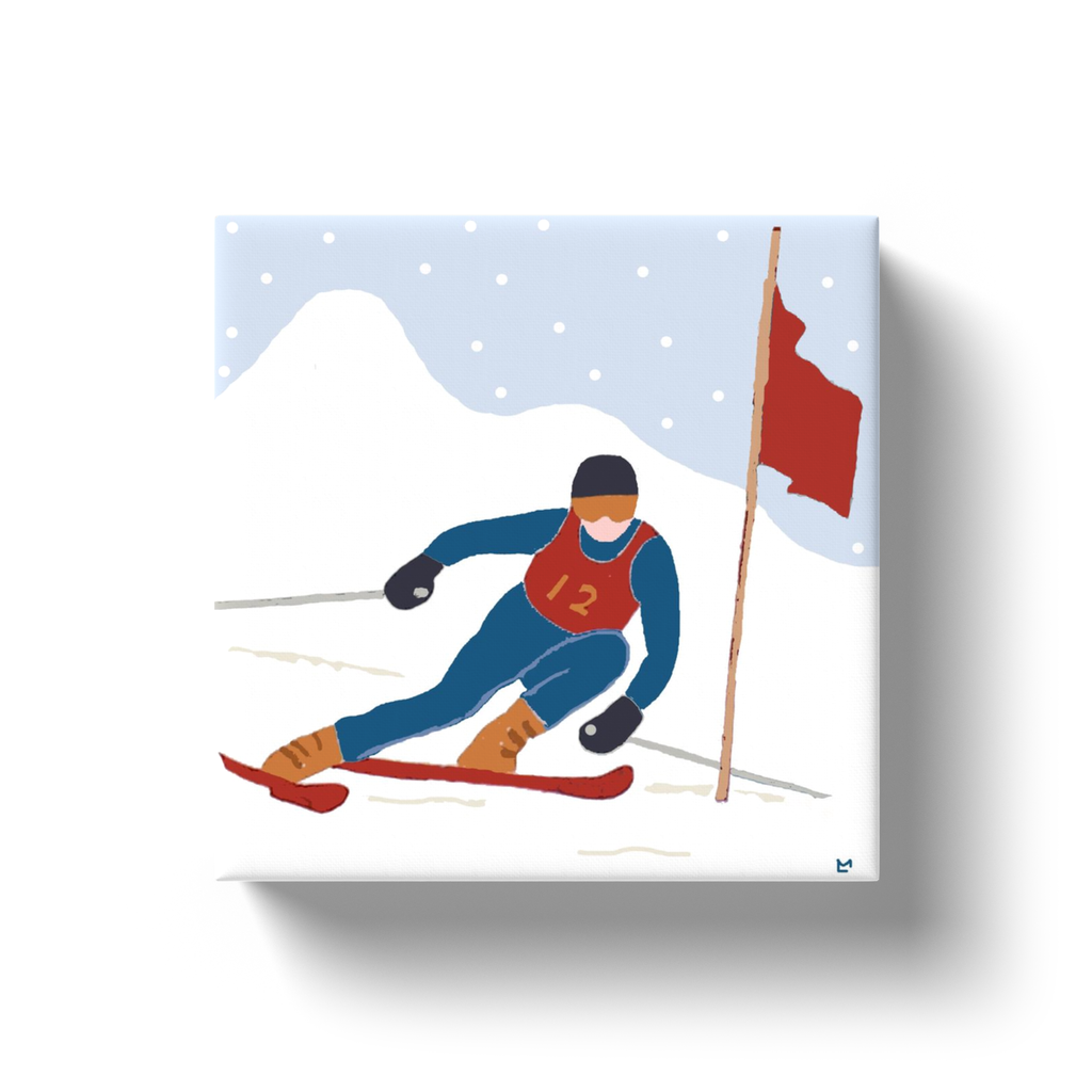 Ski Racer Wall Art