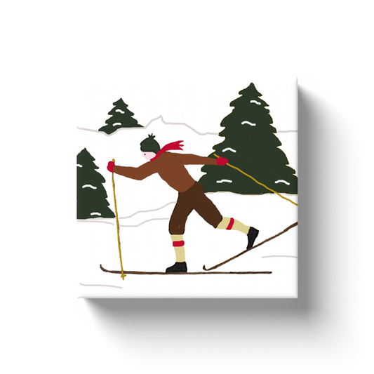 Cross-country Skier Wall Art